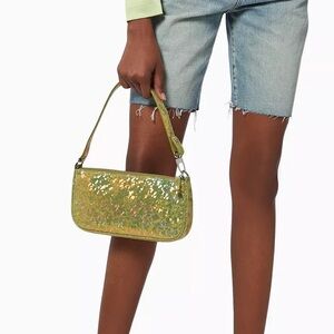BY FAR Rachel Bag in Hologram Leather